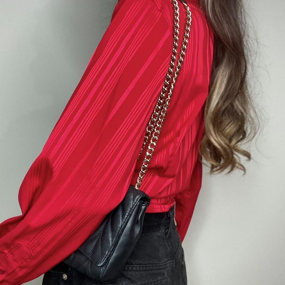 Croft-barrow Women's Red Blouse - Picture 2 of 3